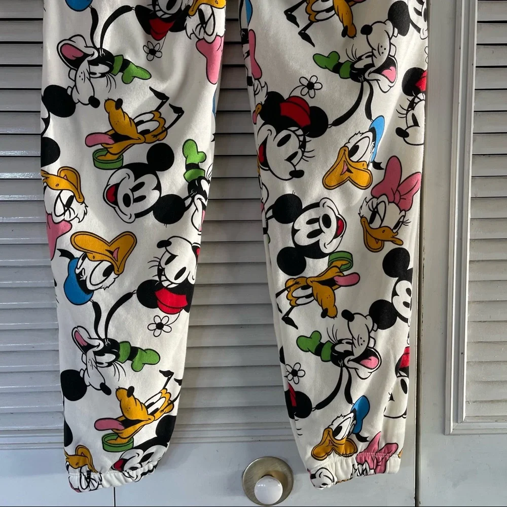 Juniors Mickey Mouse Minnie Pluto Donald Duck Jogging Pants or Pijamas - Picture 7 of 15
